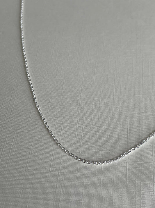 Sterling Silver 1.2mm Cable Chain